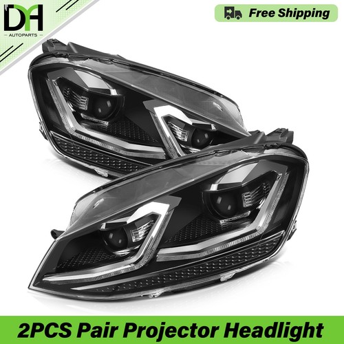Black pair led projector - pair,